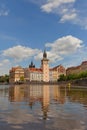 Old Town water-tower (1577) in Prague. UNESCO site Royalty Free Stock Photo