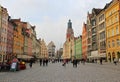 Old Town, in Wroclaw, Poland