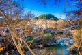 The old town of Xanthi with river and bridge, Greece Royalty Free Stock Photo