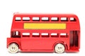 Old toy car London Bus Royalty Free Stock Photo