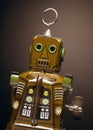 Old toy robot Royalty Free Stock Photo