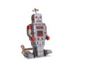 Old toy robot Royalty Free Stock Photo