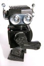 Old toy tin robot