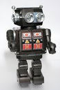 Old toy tin robot #5