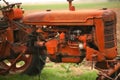 Old tractor on the farm Royalty Free Stock Photo