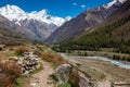 Old trade route to Tibet from Sangla Valley. Himachal Pradesh, India