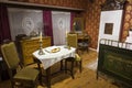 Old traditional bourgeois living room.