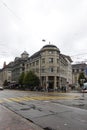 The building of Swiss bank in Sankt Gallen, Switzerland