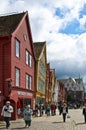 Old traditional buildings in Bergen