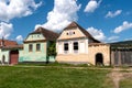 Old traditional transylvanian saxon houses