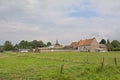 Old traditional farm in the Flemish countryside