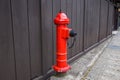 Old Traditional Fire Hydrant Hose Royalty Free Stock Photo