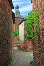 Old traditional French house. Collonges La Rouge