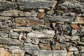 Old traditional granite stonework wall Royalty Free Stock Photo