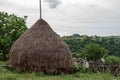 Old Traditional Haystack Royalty Free Stock Photo