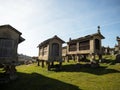 Old traditional horreo espigueiro granary food storehouse in Lindoso Ponte da Barca Viana do Castelo Portugal Royalty Free Stock Photo