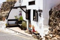 Old traditional house in historic village of Betancuria on Fuerteventura island.