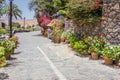 Old traditional house in historic village of Betancuria on Fuerteventura island.