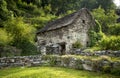 Old traditional house in Switzerland Royalty Free Stock Photo