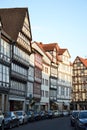 Old traditional houses in Hannover