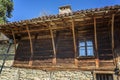 Old traditional houses in Zheravna, Bulgaria. The village is an architectural reserve of Bulgarian National Revival period 18th a Royalty Free Stock Photo