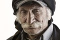 Old traditional lebanese man with mustache Royalty Free Stock Photo