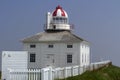 Old lighthouse at Cape Spear, Newfoundland Royalty Free Stock Photo