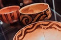 Old traditional Macedonian kitchen items on display in the museum