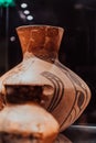 Old traditional Macedonian kitchen items on display in the museum