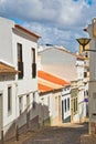 Old traditional portuguese street Royalty Free Stock Photo