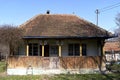 Old traditional romanian rural household