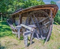 Old traditional romanian watermill