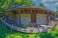 Old traditional romanian watermill