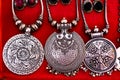 Old traditional rural tribal jwellery Royalty Free Stock Photo