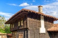 Authentic old house in the village of Zheravna, Bulgaria Royalty Free Stock Photo