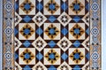 Old traditional tiles in Lisbon