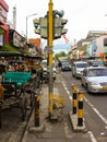 Old Traffic Light in Malioboro Street Royalty Free Stock Photo