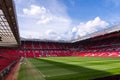 The Old Trafford stadium