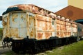 Old rusty train car