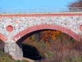 Old train bridge, Lithuania Royalty Free Stock Photo