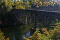 Old train bridge