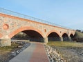 Old train bridge Royalty Free Stock Photo