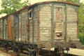 Old train cabin