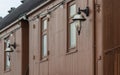 Old train carriage in Finland. Royalty Free Stock Photo