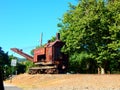 Old Train Engine In California Royalty Free Stock Photo
