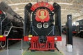 Old steam locomotive maozedong Royalty Free Stock Photo