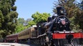 Old train railway museum Quinta Normal Royalty Free Stock Photo