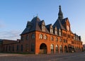 The old train station Royalty Free Stock Photo