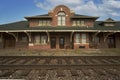 Old Train Station in New Liskeard, Ontario, Canada Royalty Free Stock Photo