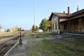 old train station in Vidnava city